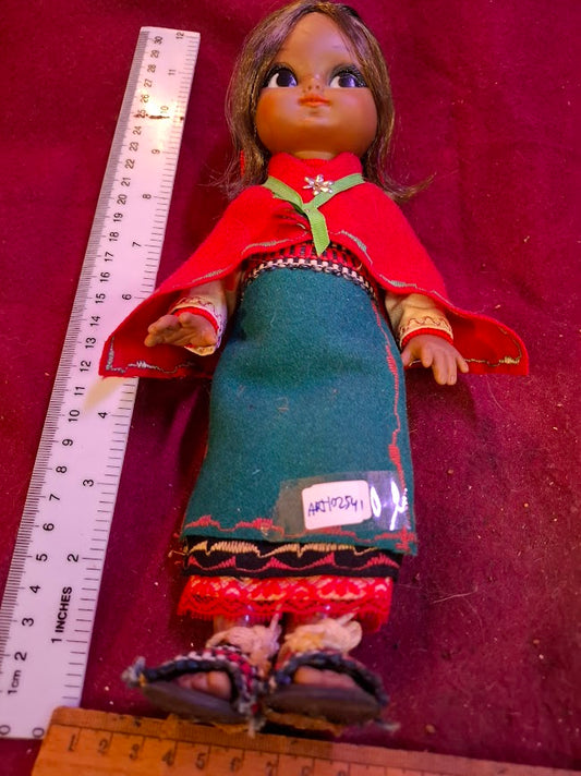 Vintage native american handmade doll [ART10254]