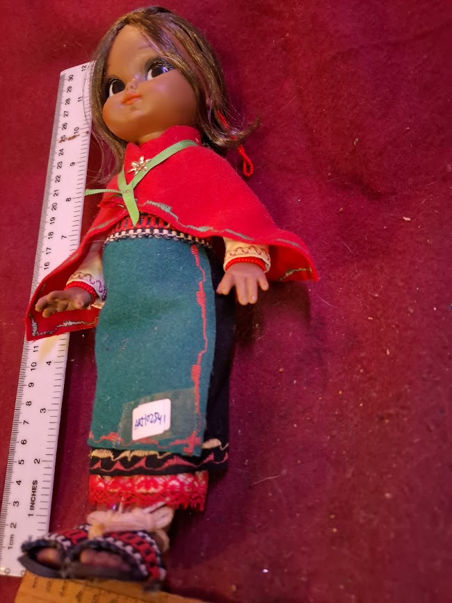 Vintage native american handmade doll [ART10254]
