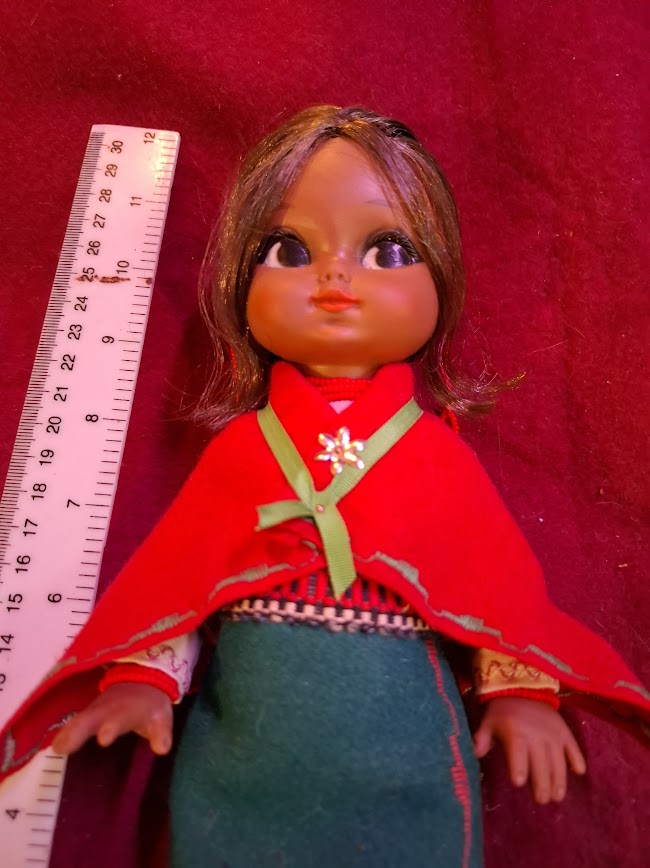 Vintage native american handmade doll [ART10254]
