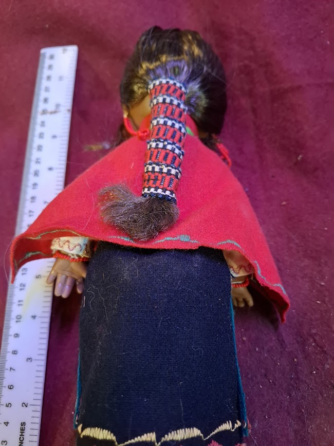 Vintage native american handmade doll [ART10254]