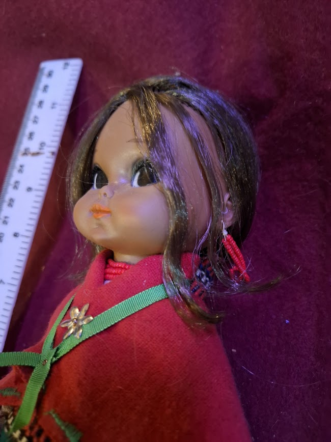 Vintage native american handmade doll [ART10254]