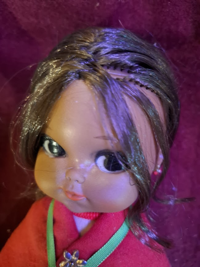 Vintage native american handmade doll [ART10254]