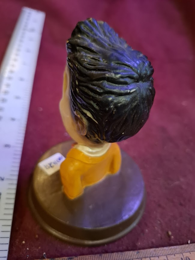 Vintage ceramic stan Laurel bust [ART10251]