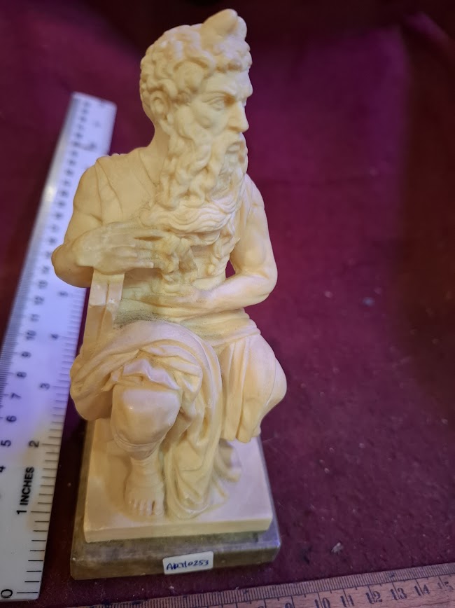 Statue of Moses - Stone Replica of Machalangelo [ART10253]