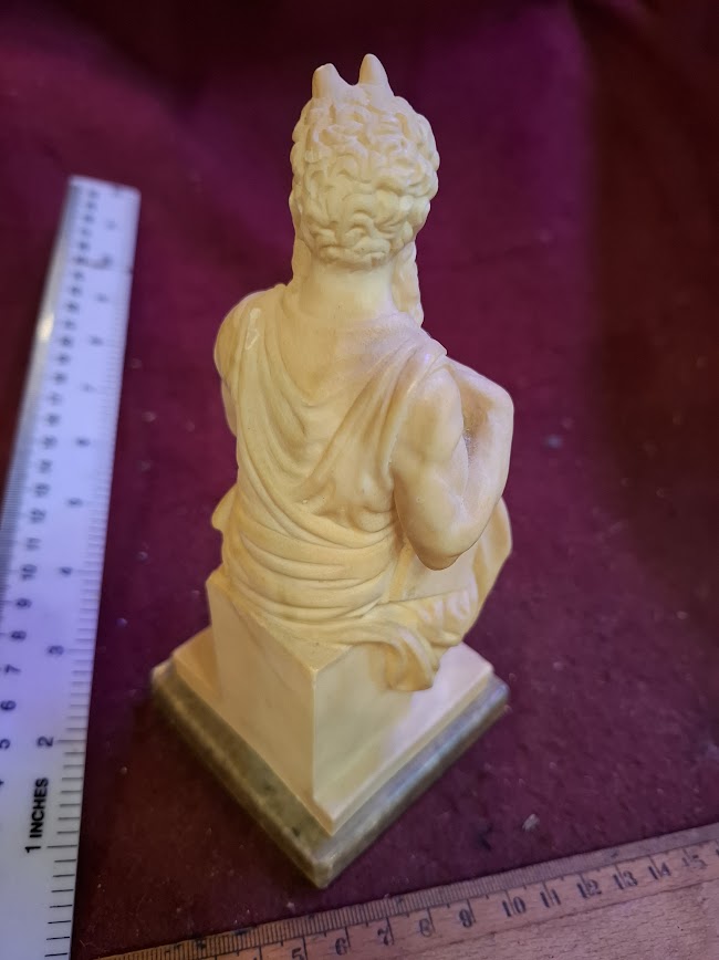 Statue of Moses - Stone Replica of Machalangelo [ART10253]