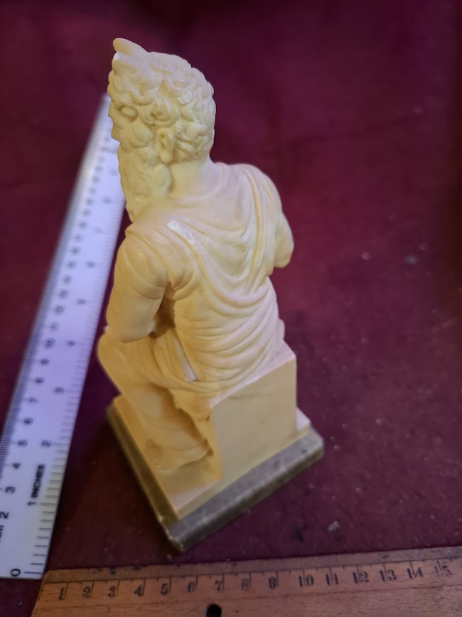 Statue of Moses - Stone Replica of Machalangelo [ART10253]
