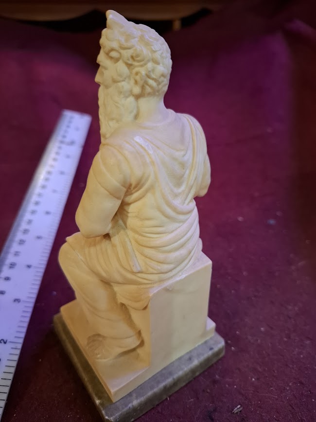 Statue of Moses - Stone Replica of Machalangelo [ART10253]