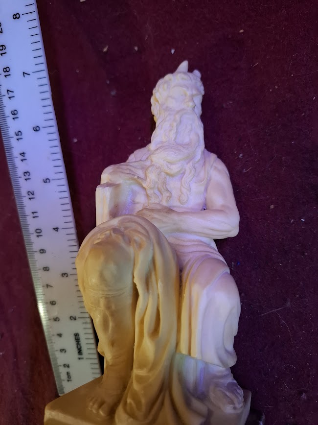 Statue of Moses - Stone Replica of Machalangelo [ART10253]