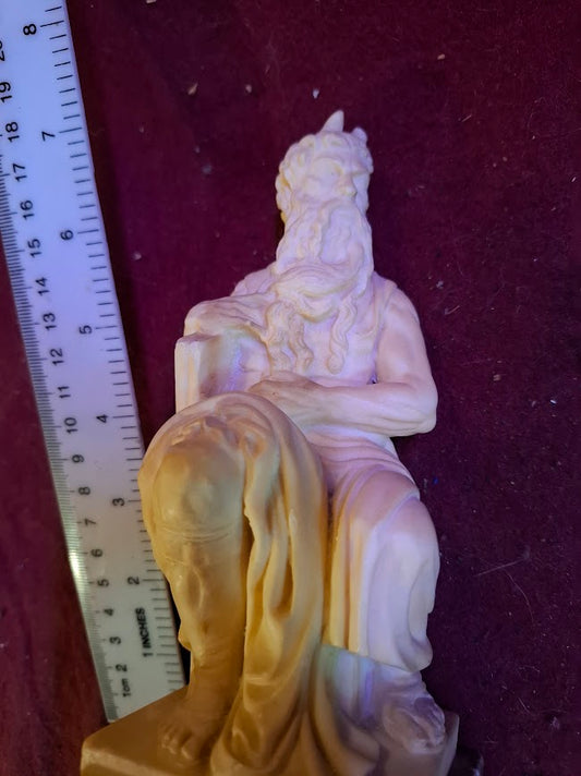 Statue of Moses - Stone Replica of Machalangelo [ART10253]