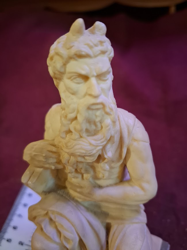 Statue of Moses - Stone Replica of Machalangelo [ART10253]