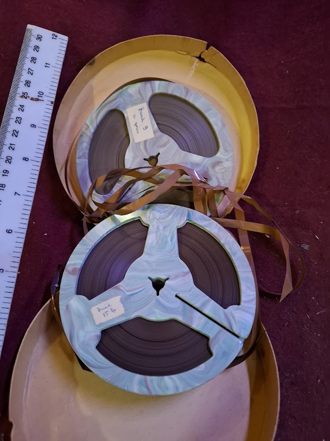 Old audio tape 2 rolls [ENT10533]