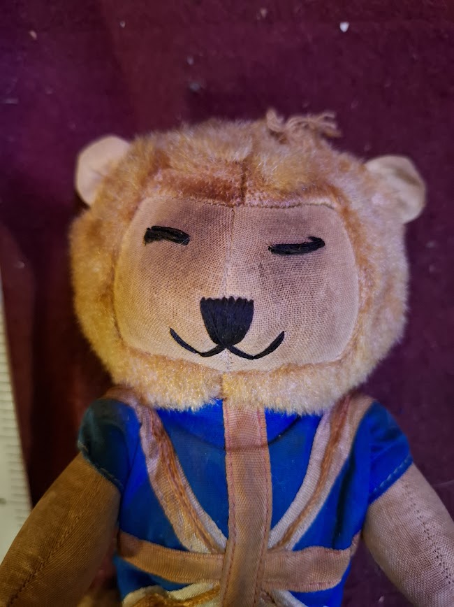Vintage 1966 world cup willie lion mascot toy - Rare [GAM10368]