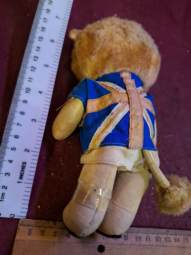 Vintage 1966 world cup willie lion mascot toy - Rare [GAM10368]