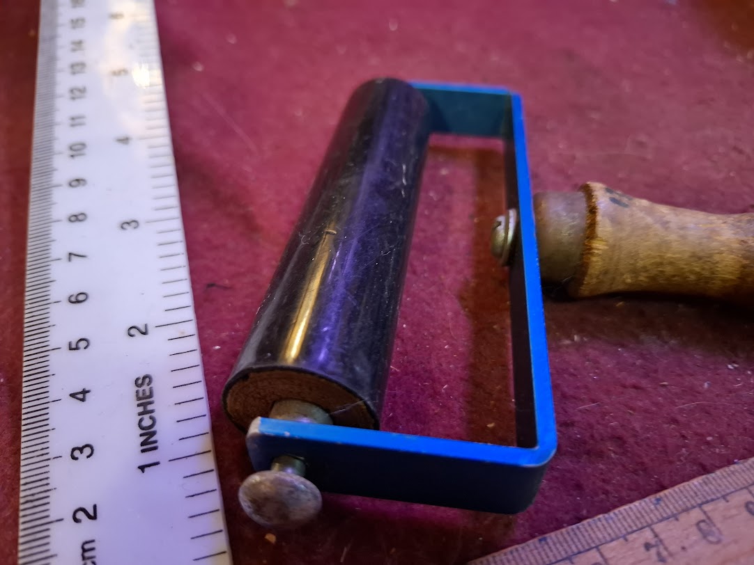 Vintage pulley block Print ink smear [TOL10318]