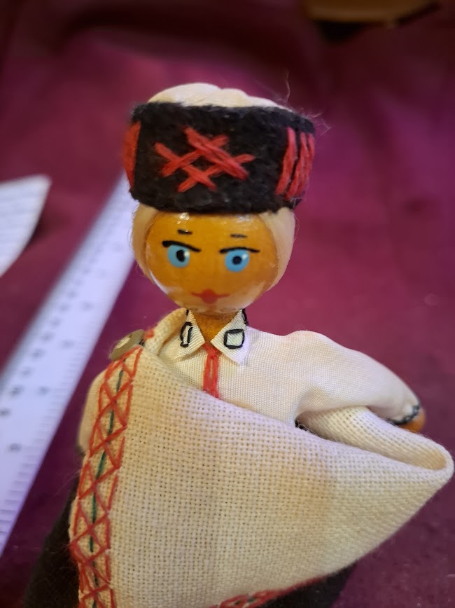Handmade Traditional Dress Souvenir Doll – Belarus or Latvia [ART10255]