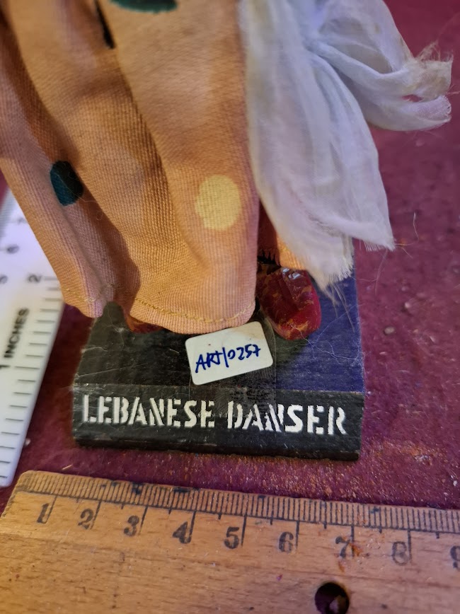 Handmade Traditional Dress Souvenir Doll - Lebanese Dancer [ART10257]