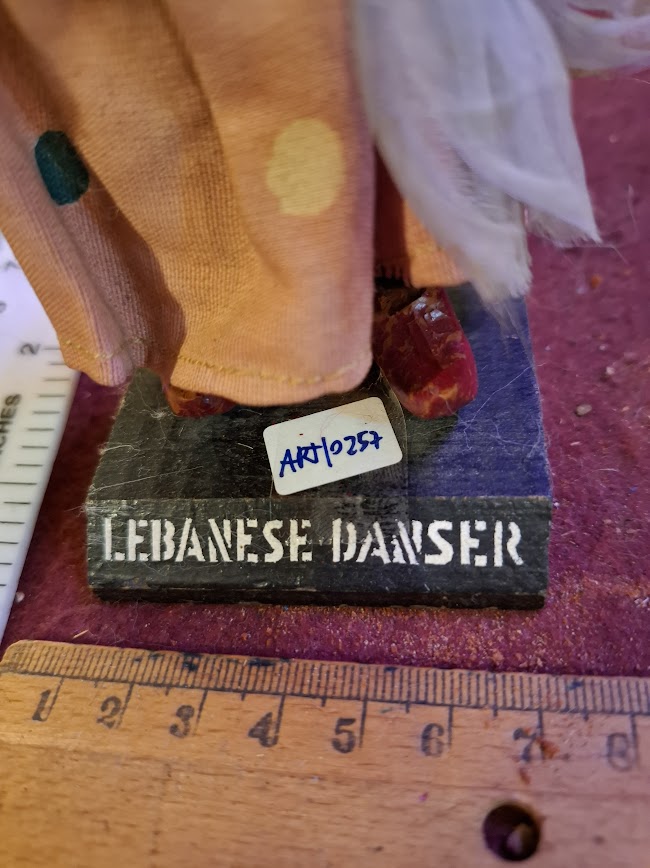 Handmade Traditional Dress Souvenir Doll - Lebanese Dancer [ART10257]