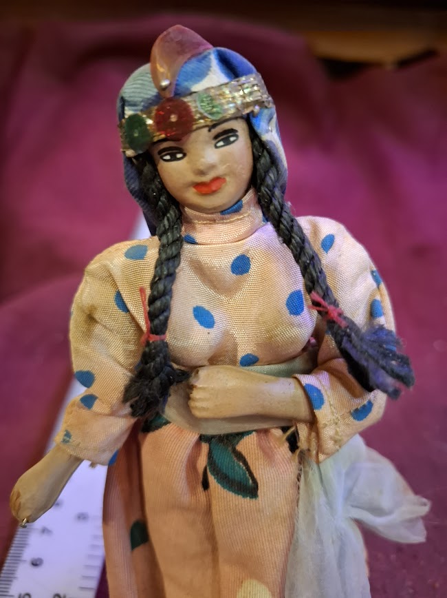 Handmade Traditional Dress Souvenir Doll - Lebanese Dancer [ART10257]