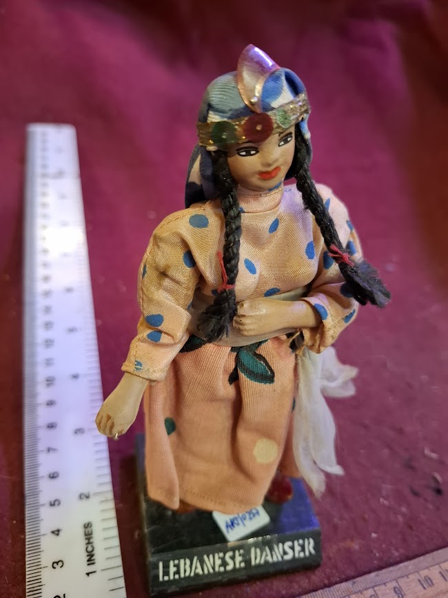Handmade Traditional Dress Souvenir Doll - Lebanese Dancer [ART10257]