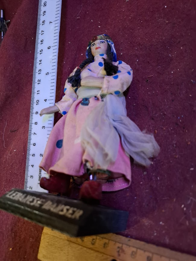 Handmade Traditional Dress Souvenir Doll - Lebanese Dancer [ART10257]