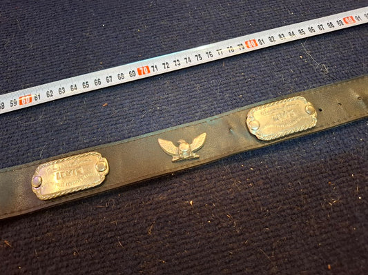 Vintage Belt with Levies decoration [ART10270]