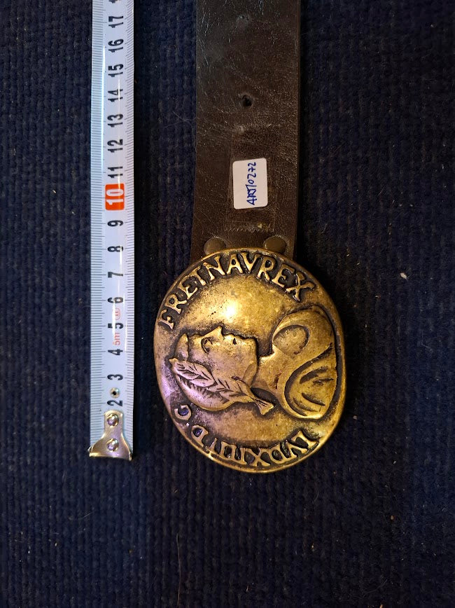 Vintage Belt with King Louis XIV buckle [ART10272]