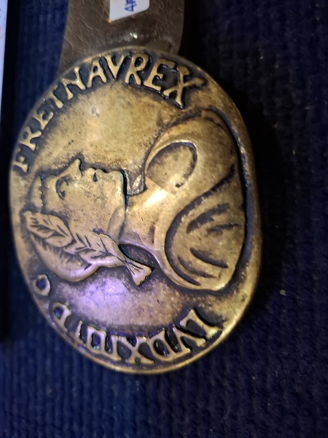 Vintage Belt with King Louis XIV buckle [ART10272]