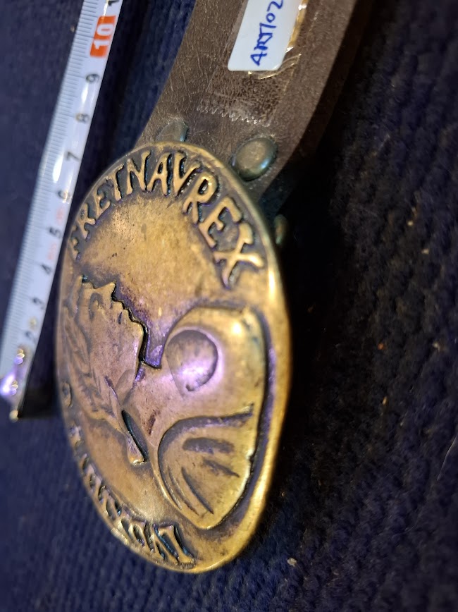 Vintage Belt with King Louis XIV buckle [ART10272]