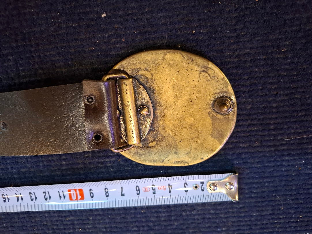 Vintage Belt with King Louis XIV buckle [ART10272]