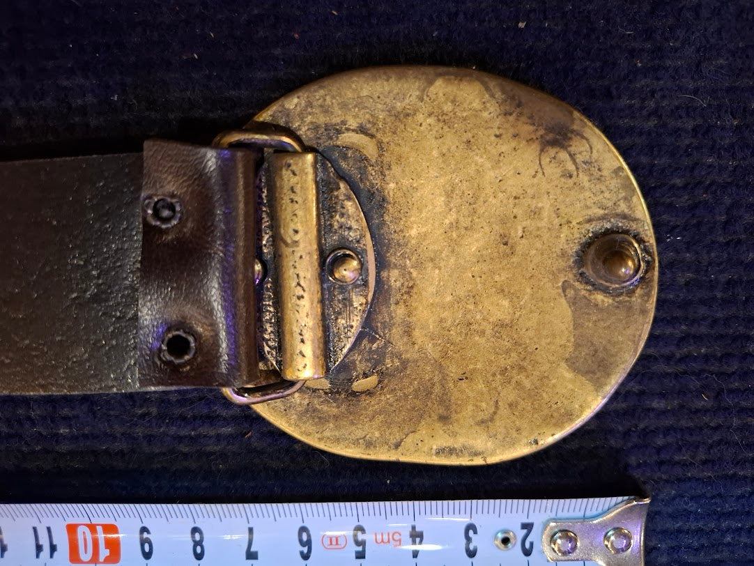 Vintage Belt with King Louis XIV buckle [ART10272]