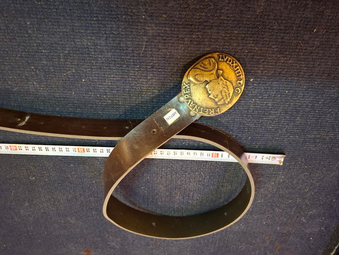 Vintage Belt with King Louis XIV buckle [ART10272]