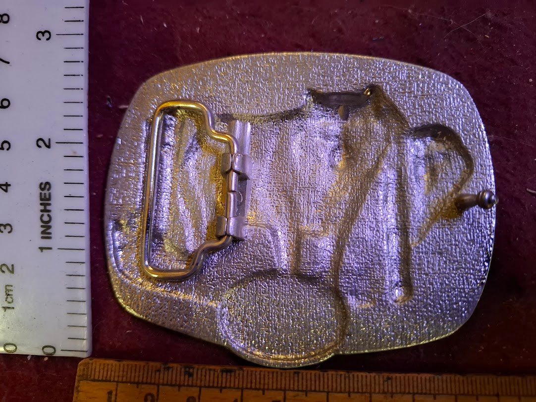 Belt buckle - wolfs endangeren species [ART10278]