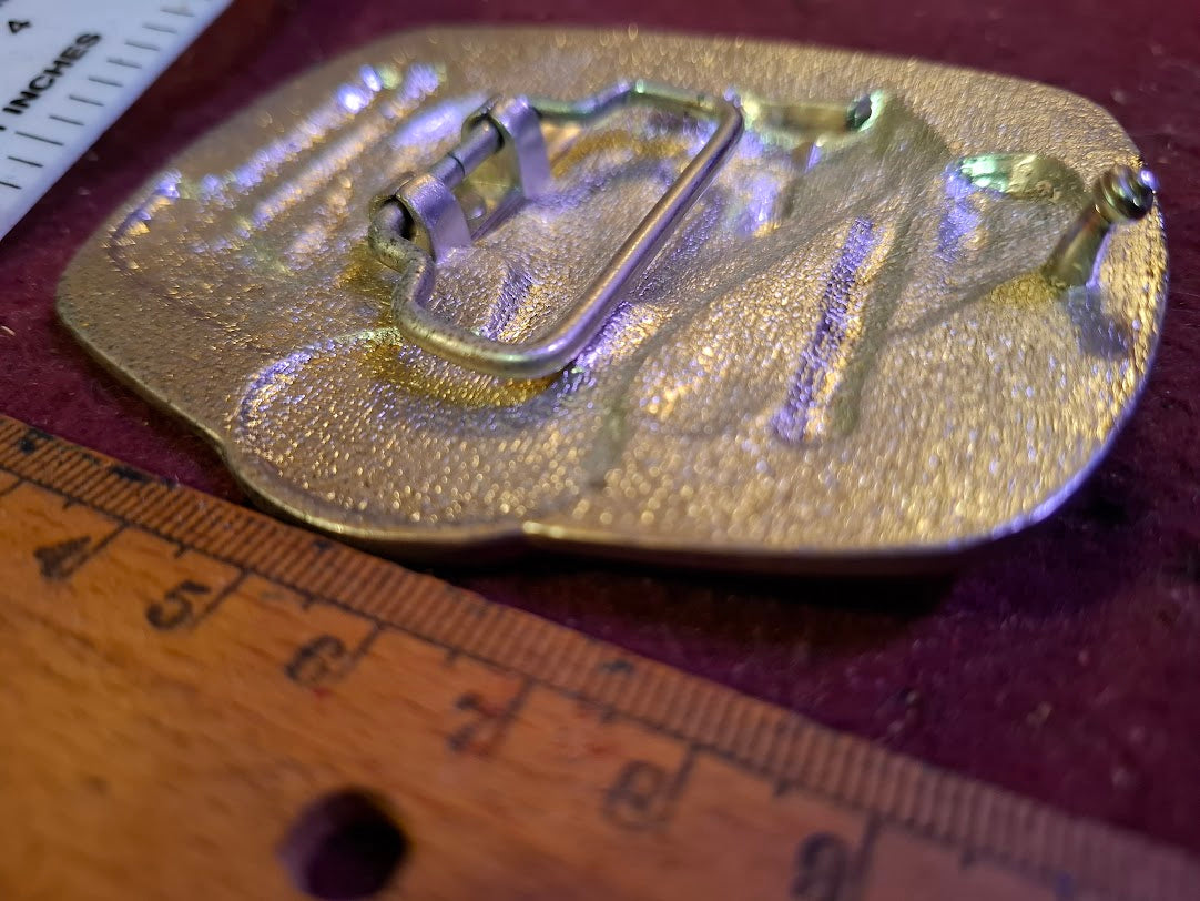 Belt buckle - wolfs endangeren species [ART10278]