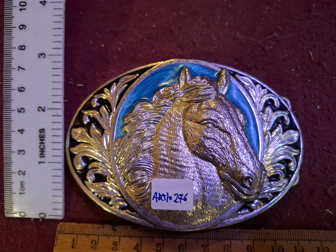 Belt buckle - horse [ART10276]