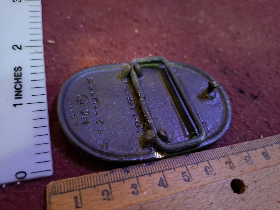 Belt buckle - Sinai 1976  - Rare [ART10274]