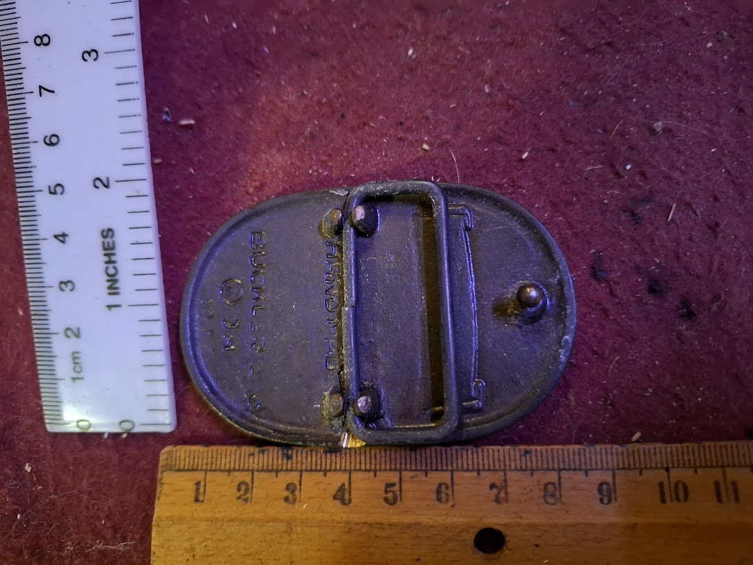 Belt buckle - Sinai 1976  - Rare [ART10274]