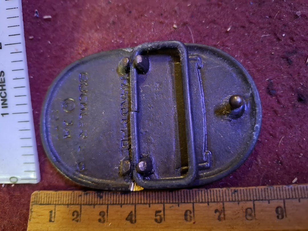 Belt buckle - Sinai 1976  - Rare [ART10274]