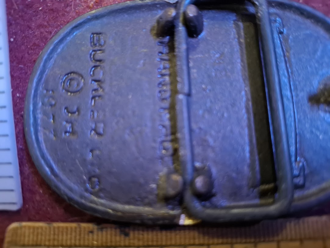 Belt buckle - Sinai 1976  - Rare [ART10274]