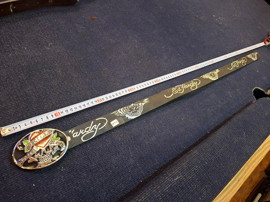 Vintage Belt with Skull & Heart buckle [ART10281]