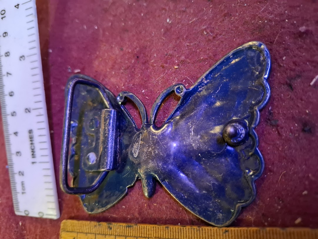 Belt buckle - butterfly [ART10283]
