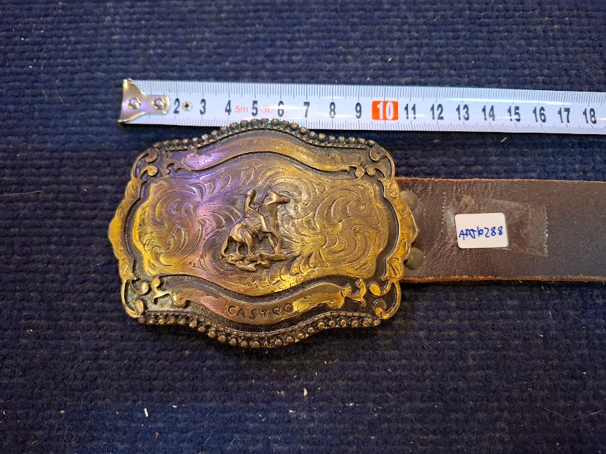 Vintage Belt with horseman buckle [ART10288]