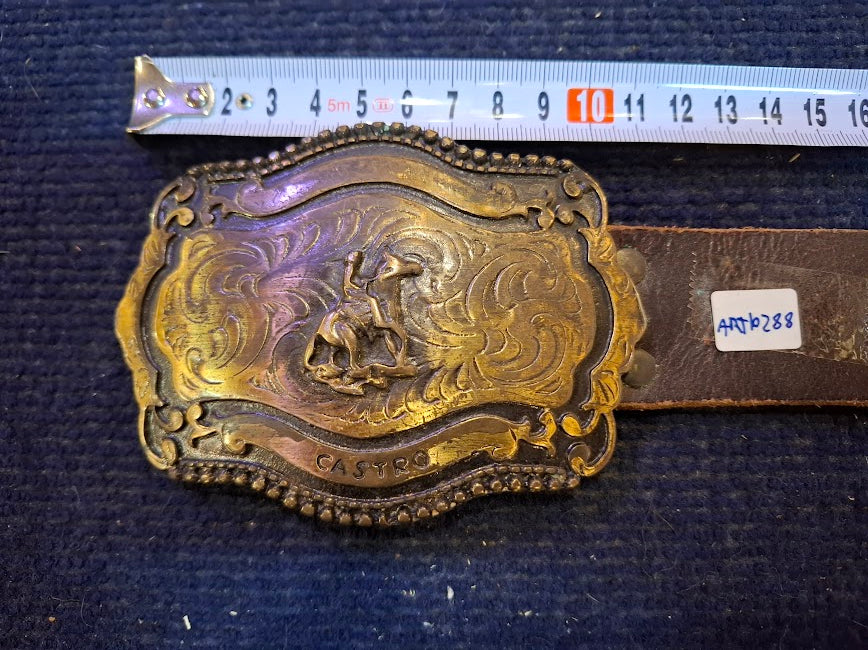 Vintage Belt with horseman buckle [ART10288]