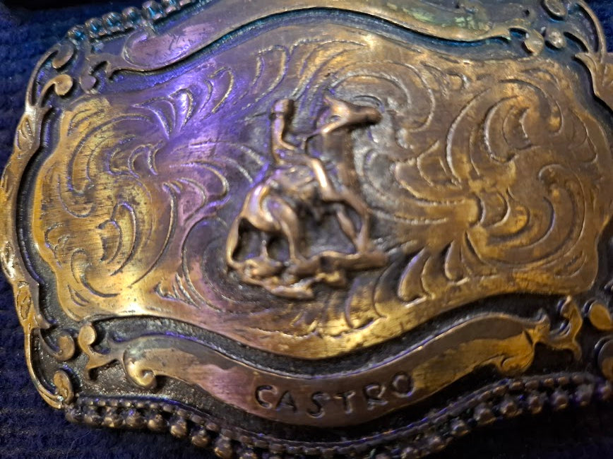 Vintage Belt with horseman buckle [ART10288]