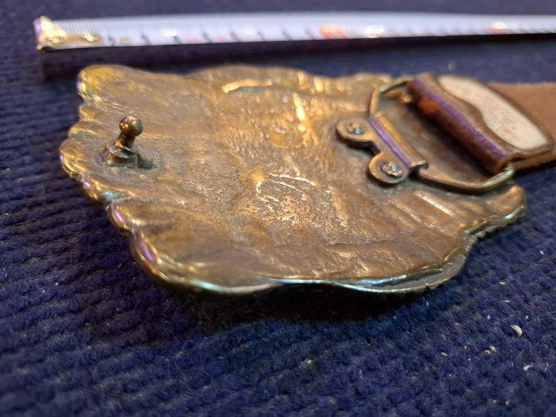 Vintage Belt with horseman buckle [ART10288]