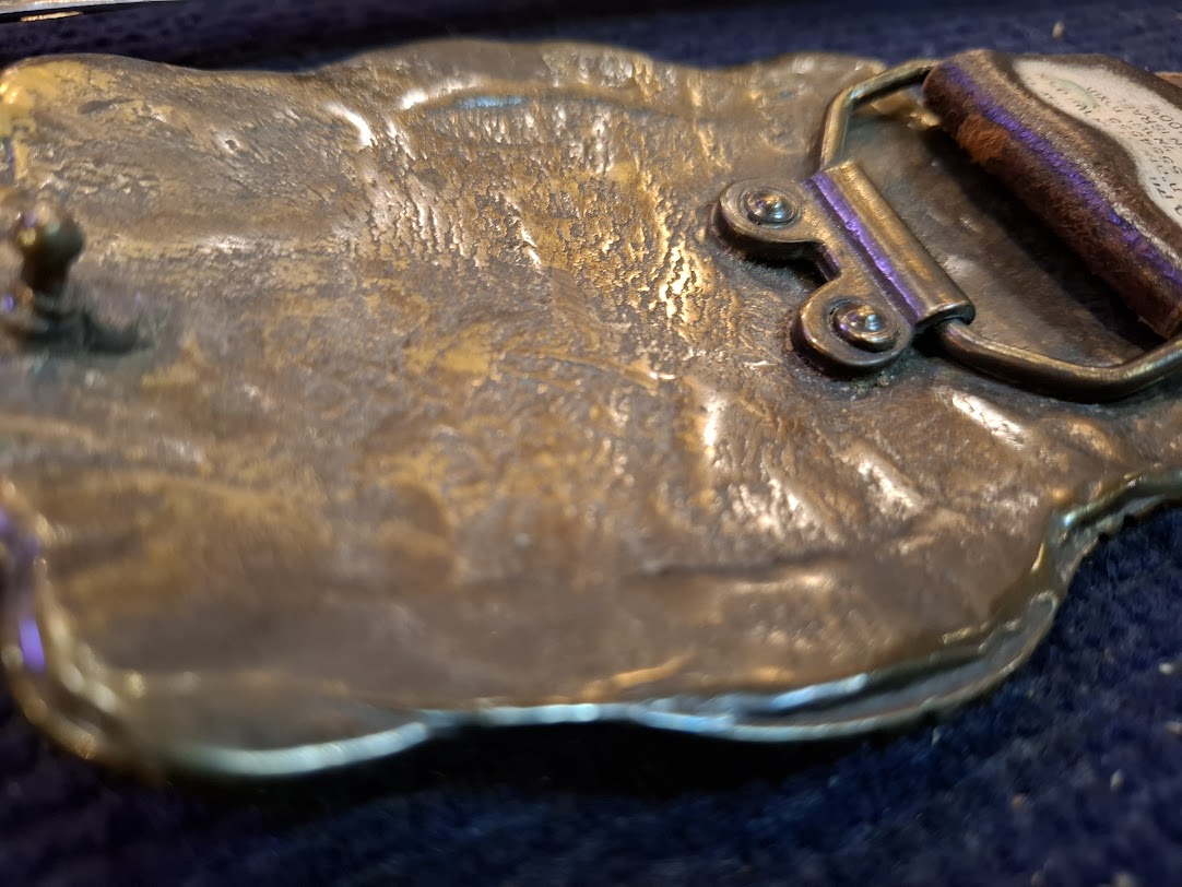 Vintage Belt with horseman buckle [ART10288]