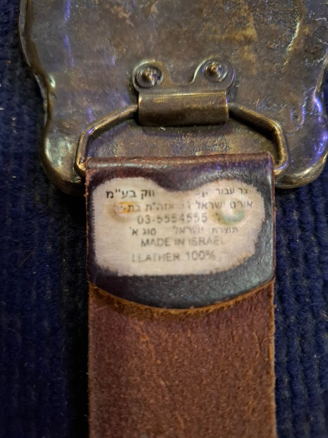 Vintage Belt with horseman buckle [ART10288]