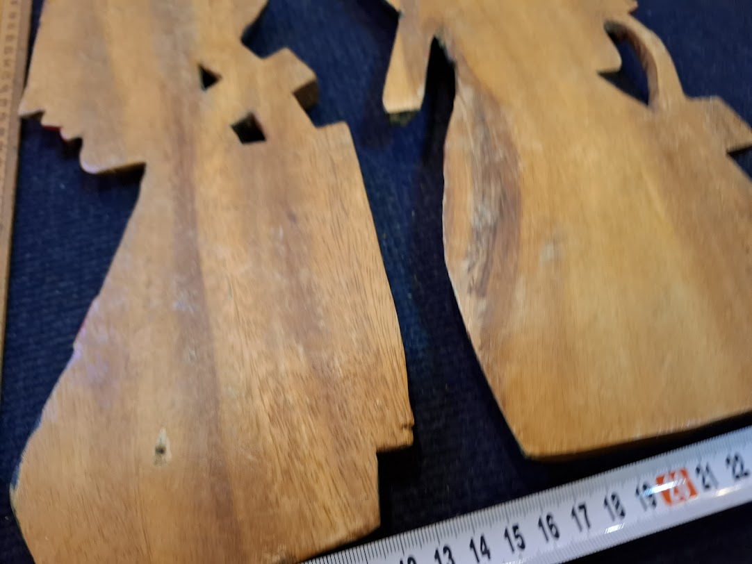 Traditional decorative wood figures for wall [ART10289]