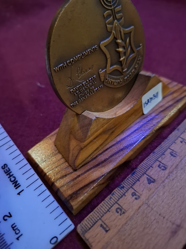 Israeli Bronze Medal - Remember day for IDF 1973 [ISR10311]