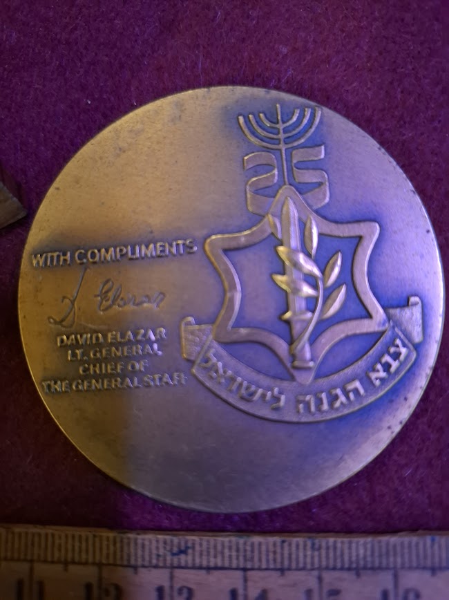 Israeli Bronze Medal - Remember day for IDF 1973 [ISR10311]