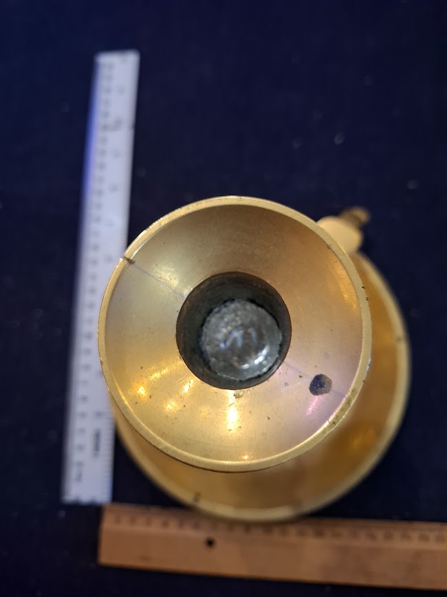 מגש נחושת למזכרת של יצחק רבין [ISR10136] 